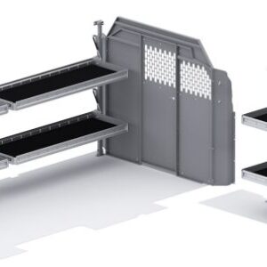 Folding Shelves Package - Transit 148" WB Low Roof