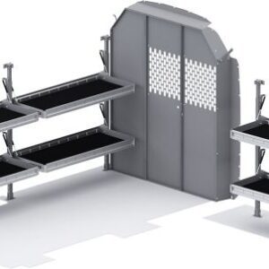 Folding Shelves Package - Transit 130" WB Mid Roof