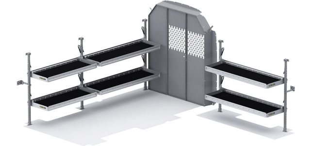 FOLDING-SHELVES-PACKAGE-MID-ROOF-148-WB.jpg Folding Shelves Package - Transit 148" WB Mid Roof - Image 1