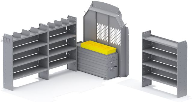 HEAVY-DUTY-DRAWERS-VAN-PACKAGE-HIGH-ROOF-148-WB.jpg Heavy Duty Drawers Van Package - Transit High Roof 148" Wheelbase - Image 1