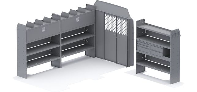 QUICK-PACKAGE-PRO-MERCEDES-144-WB-Standard-Roof.jpg Quick Package Pro - Sprinter 144" WB Standard Roof - Image 1