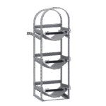 Refrigerant Tank Rack - 3 Tier