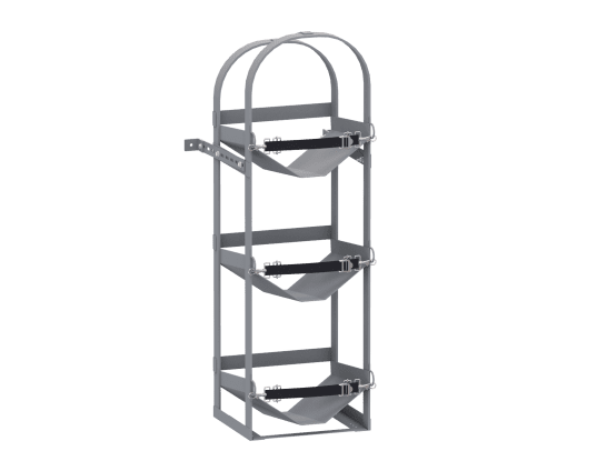 Refrigerant-Tank-Rack-3-Tier.png Refrigerant Tank Rack - 3 Tier - Image 1
